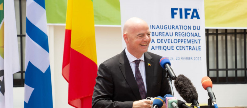 Brazzaville’s FIFA Regional Development Office inaugurated