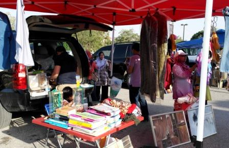 Car boot sale gain popularity