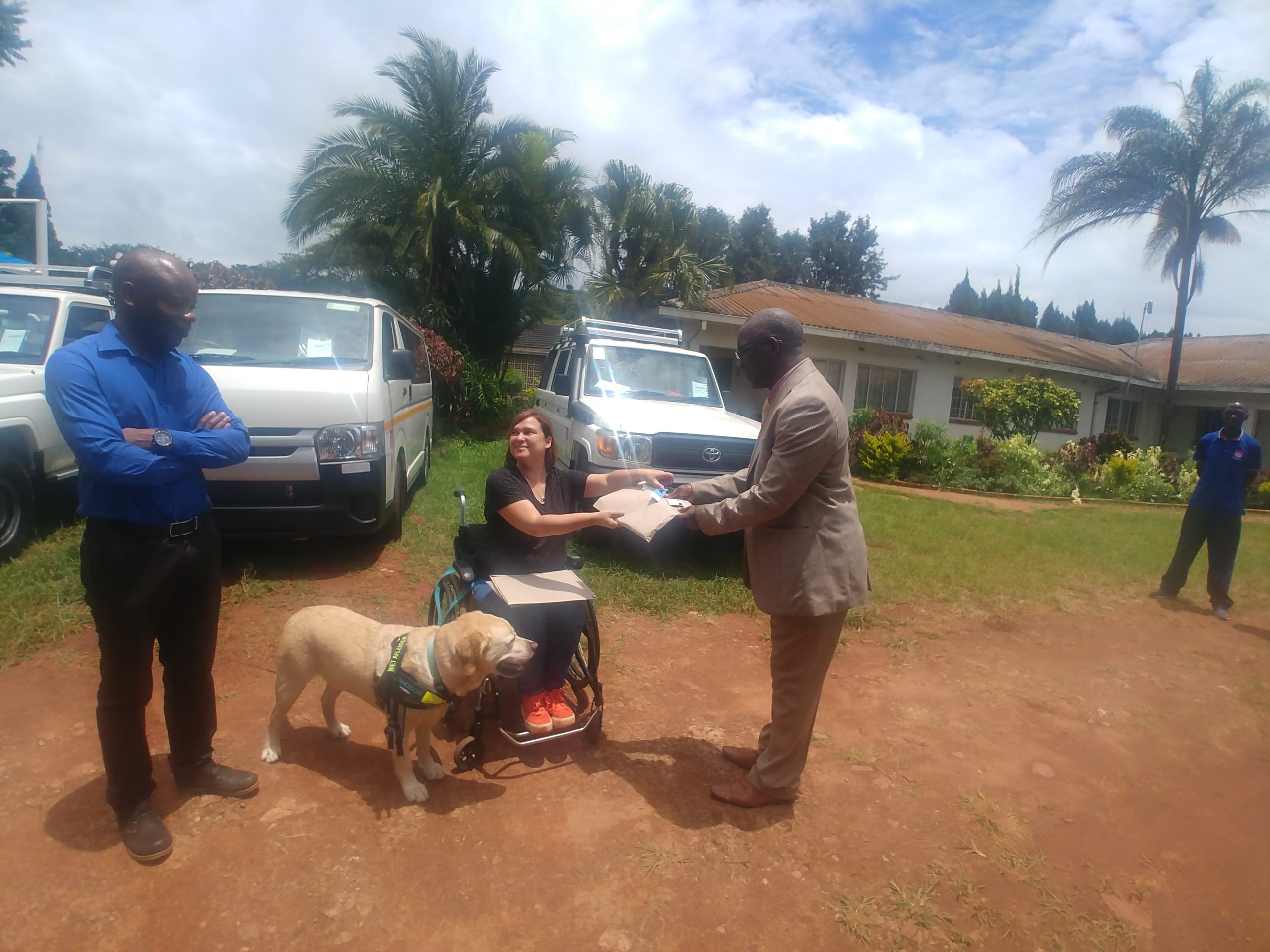 Liliane Fonds, MIVA, LCDZ vehicle donations alleviates plight of children with disabilities