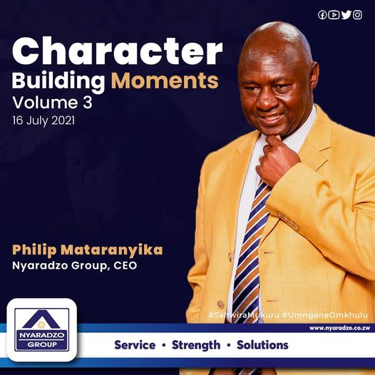 Philip Mataranyika’s character building moments journey continued