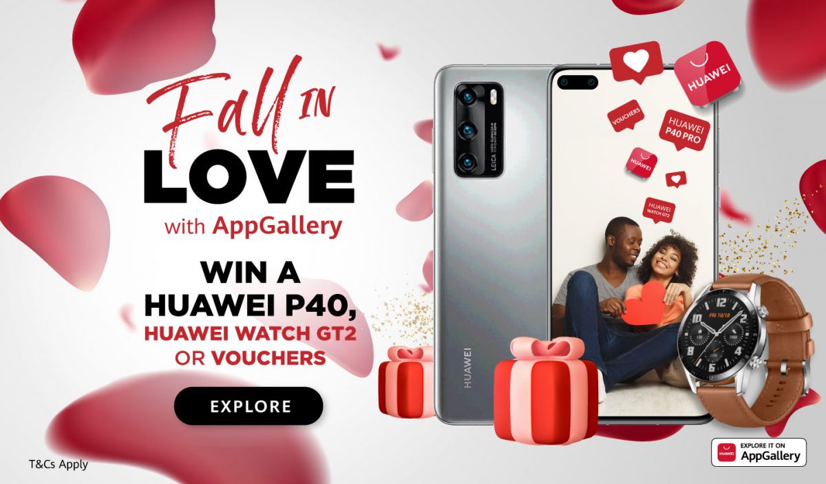 Love is in the air with HUAWEI AppGallery