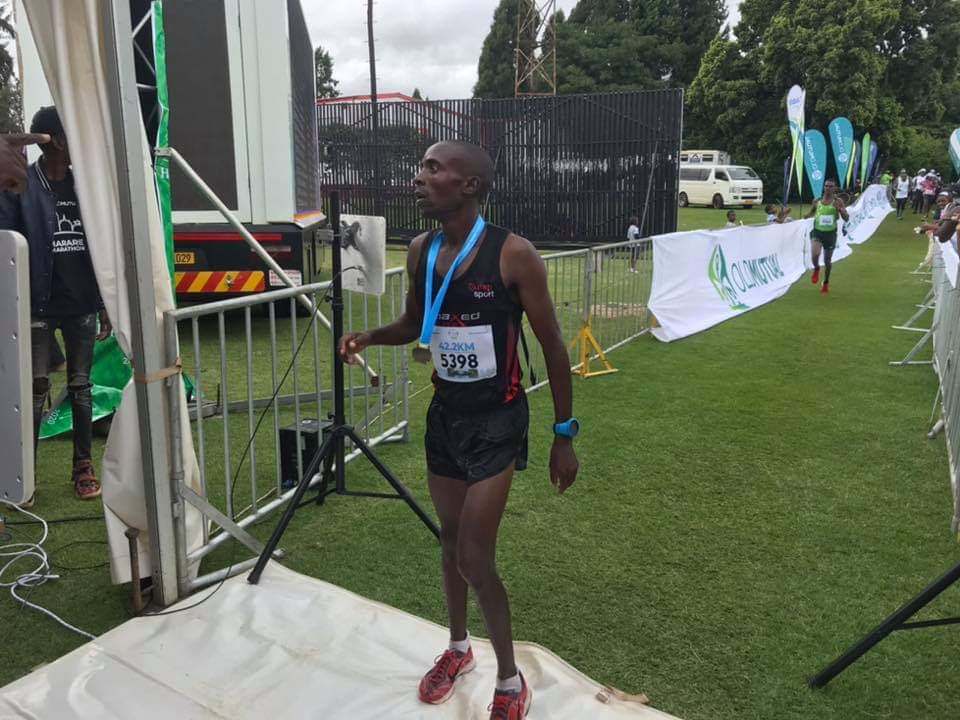 Chinyoka wins Old Mutual Harare Marathon