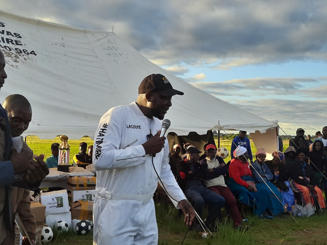 MP Munyaradzi Kashambe tackles GBV and drug abuse through soccer