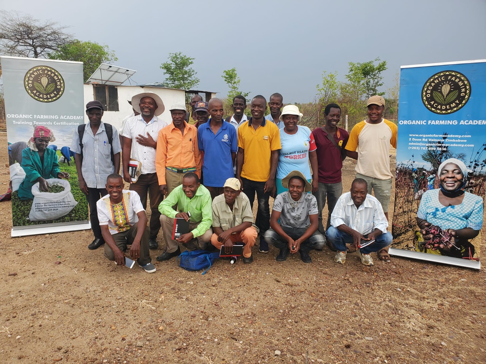 Rosella Brings Cheer  to Mbire Farmers