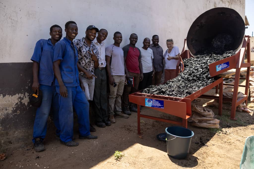 Pioneer Biochar Project Set Up in Rushinga