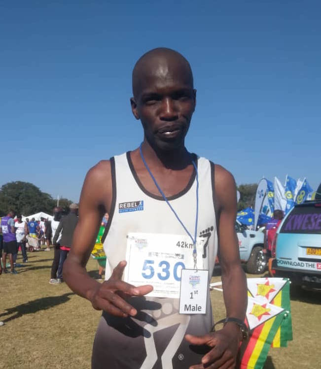 Fireworks at 2018 Econet Victoria Falls Marathon