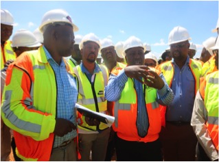 ZINARA takes Parliament on a tour of Mbudzi Interchange