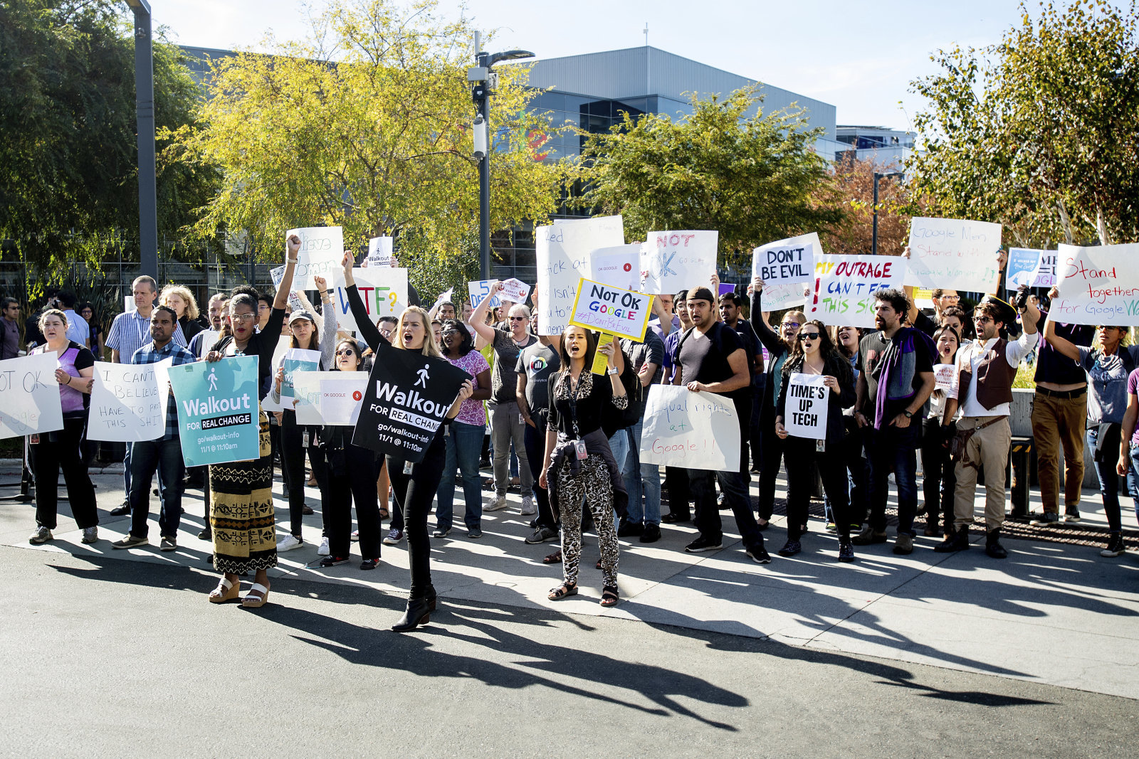 Google Workers Hold a Sit-in May 1 (Workers/Labour Day) to Protest Alleged Retaliation